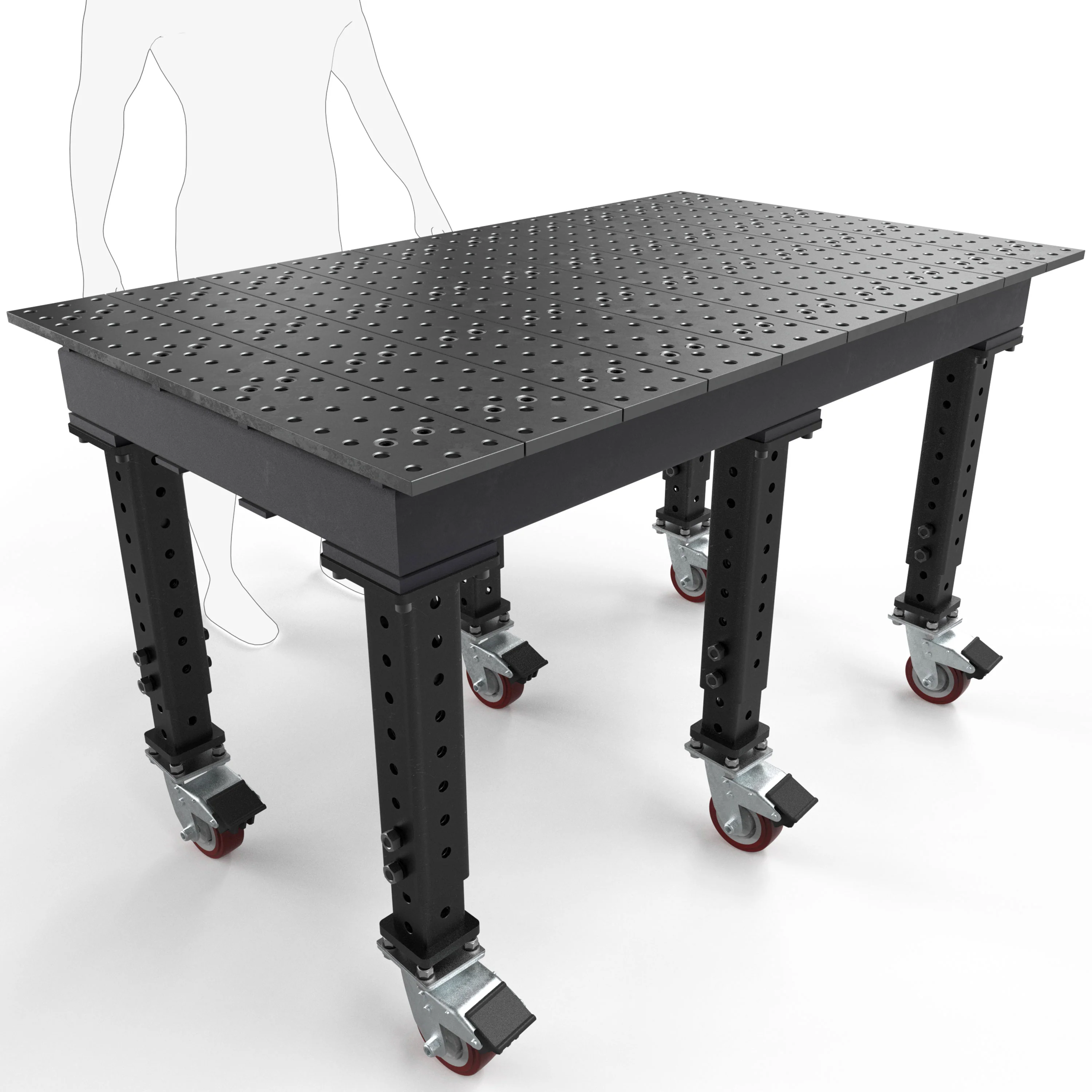 Max 5' × 3' (60" x 36") Tables, 5/8" System - Image 10