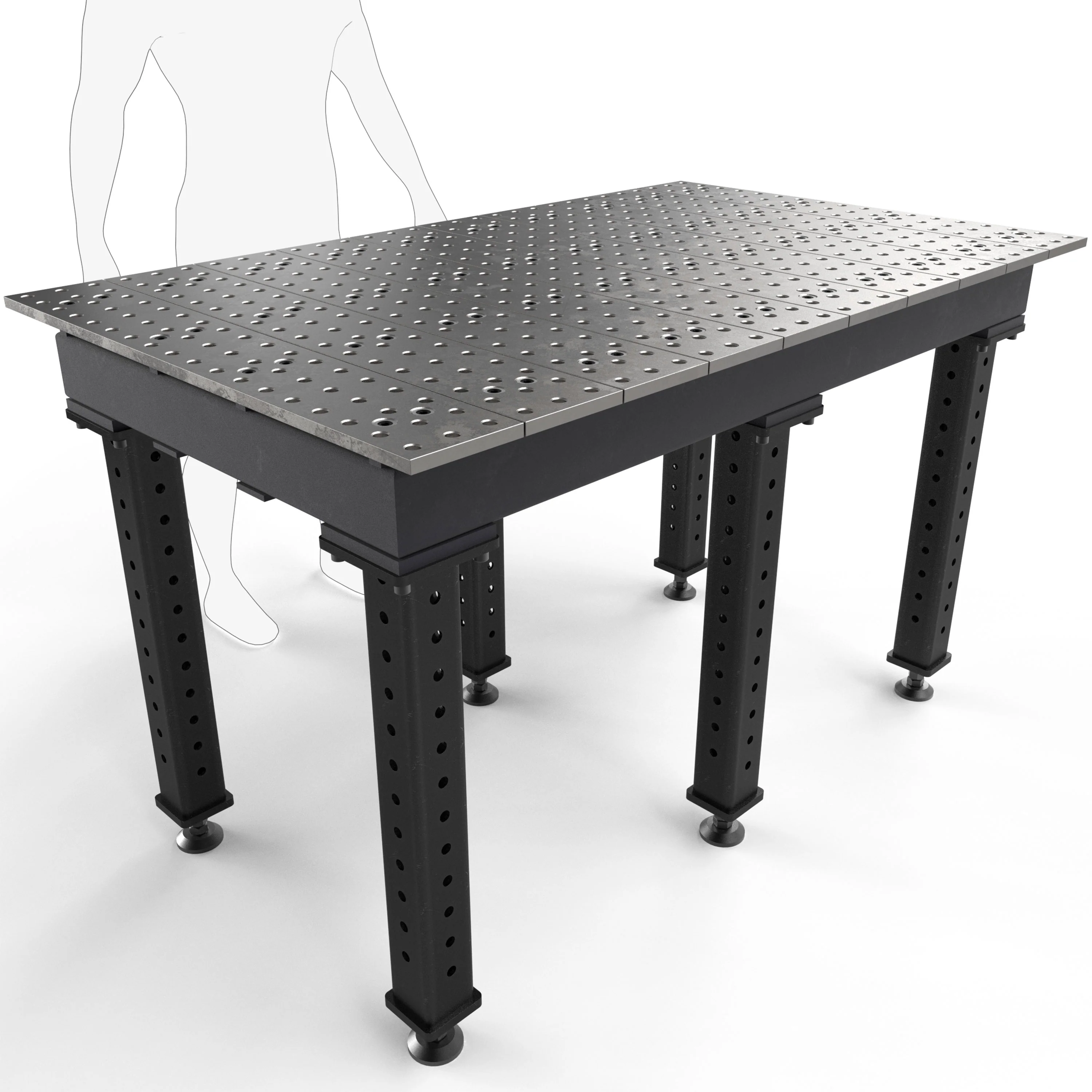 Max 5' × 3' (60" x 36") Tables, 5/8" System - Image 3