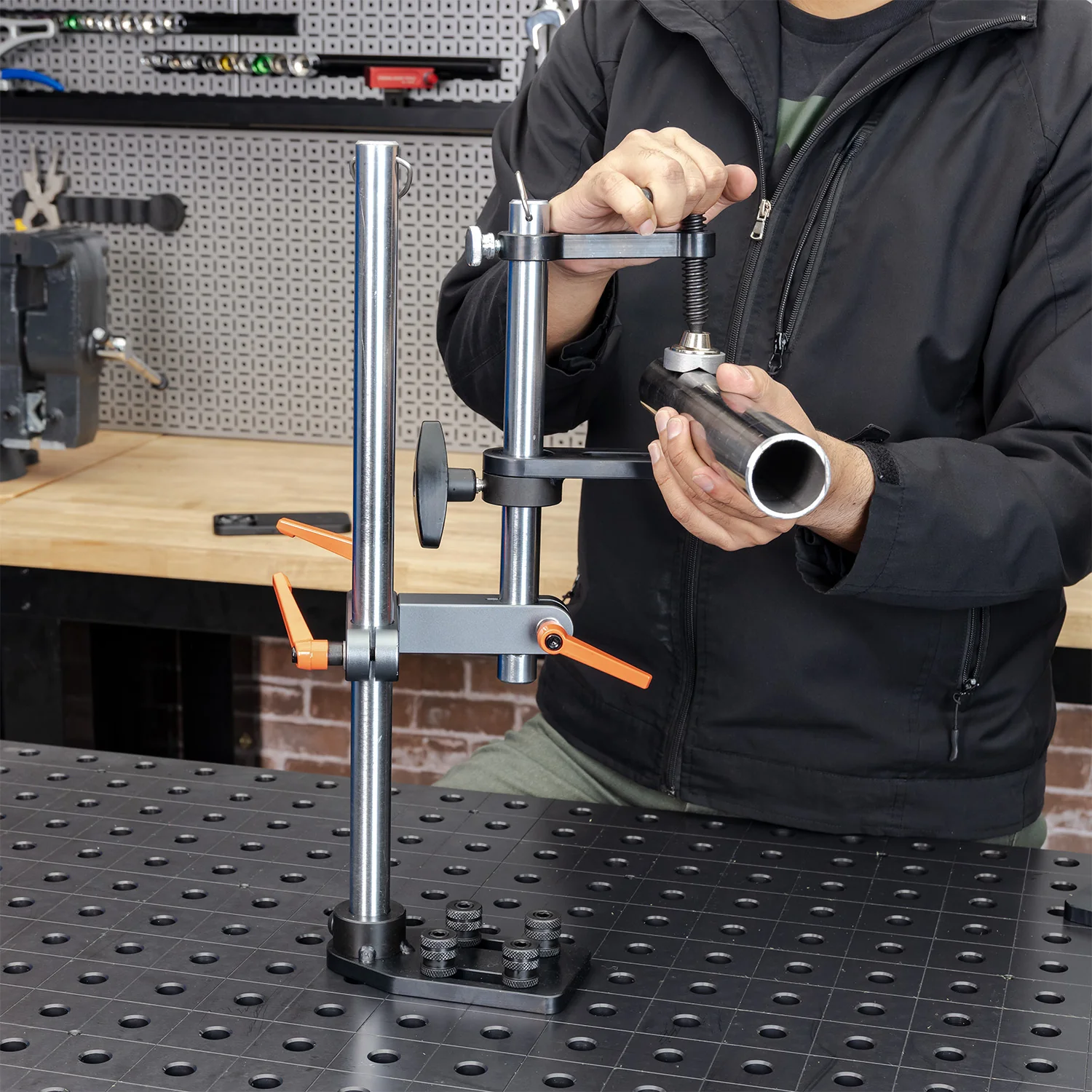 Precision Positioning Clamp 18", Height / Angle Adjustable - Image 3