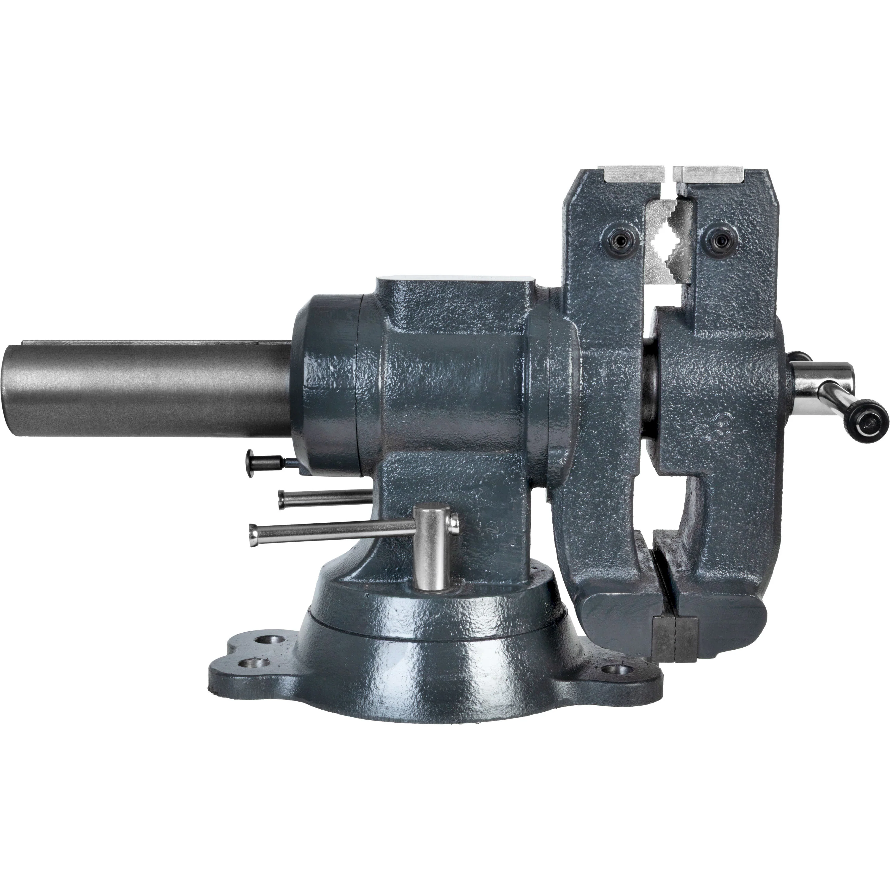 Vise with 360° Rotating Jaw & Base, 5/8" Mounting - Image 13