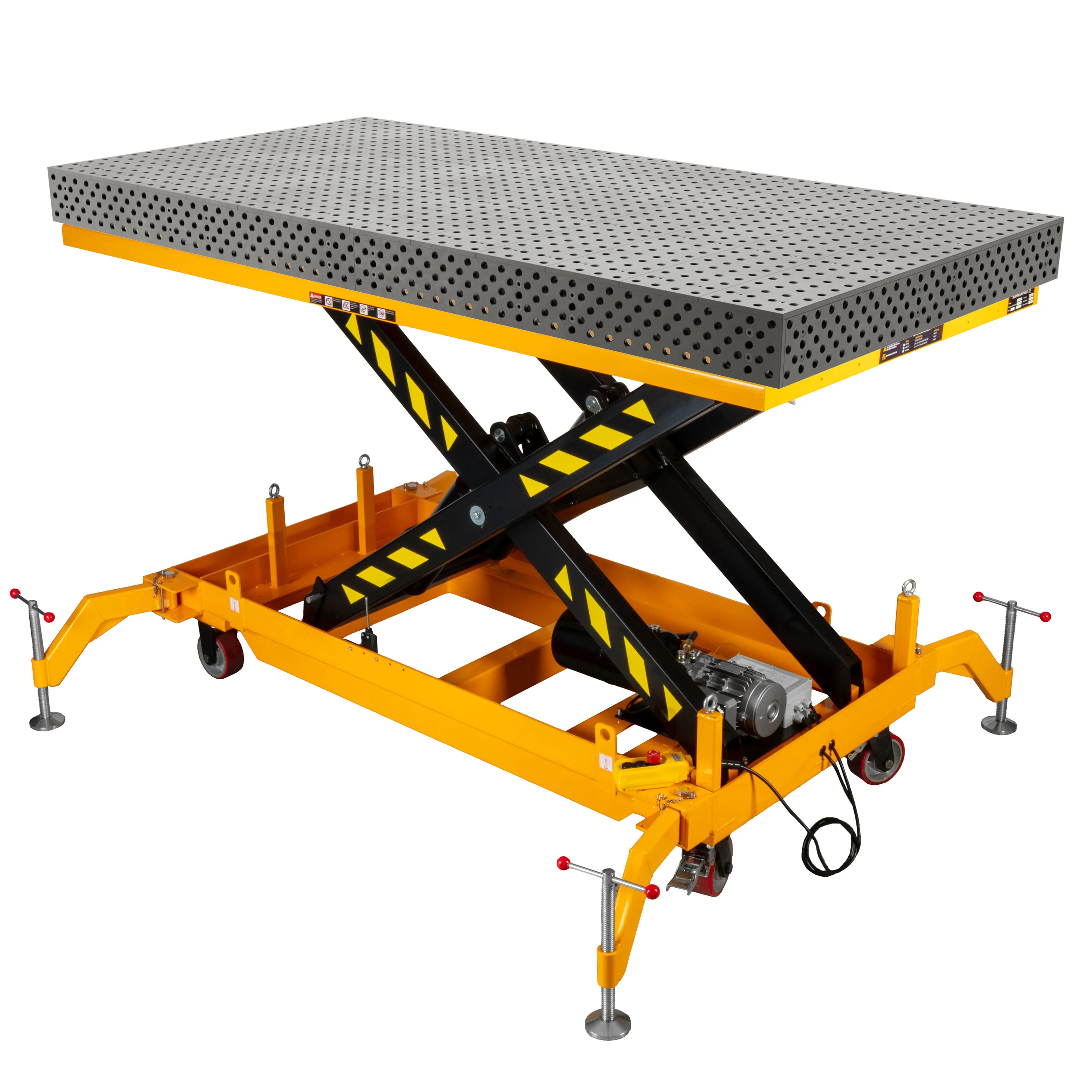Heavy Duty Electric Hydraulic Scissor Lift, 8,800 lb Capacity - Image 5