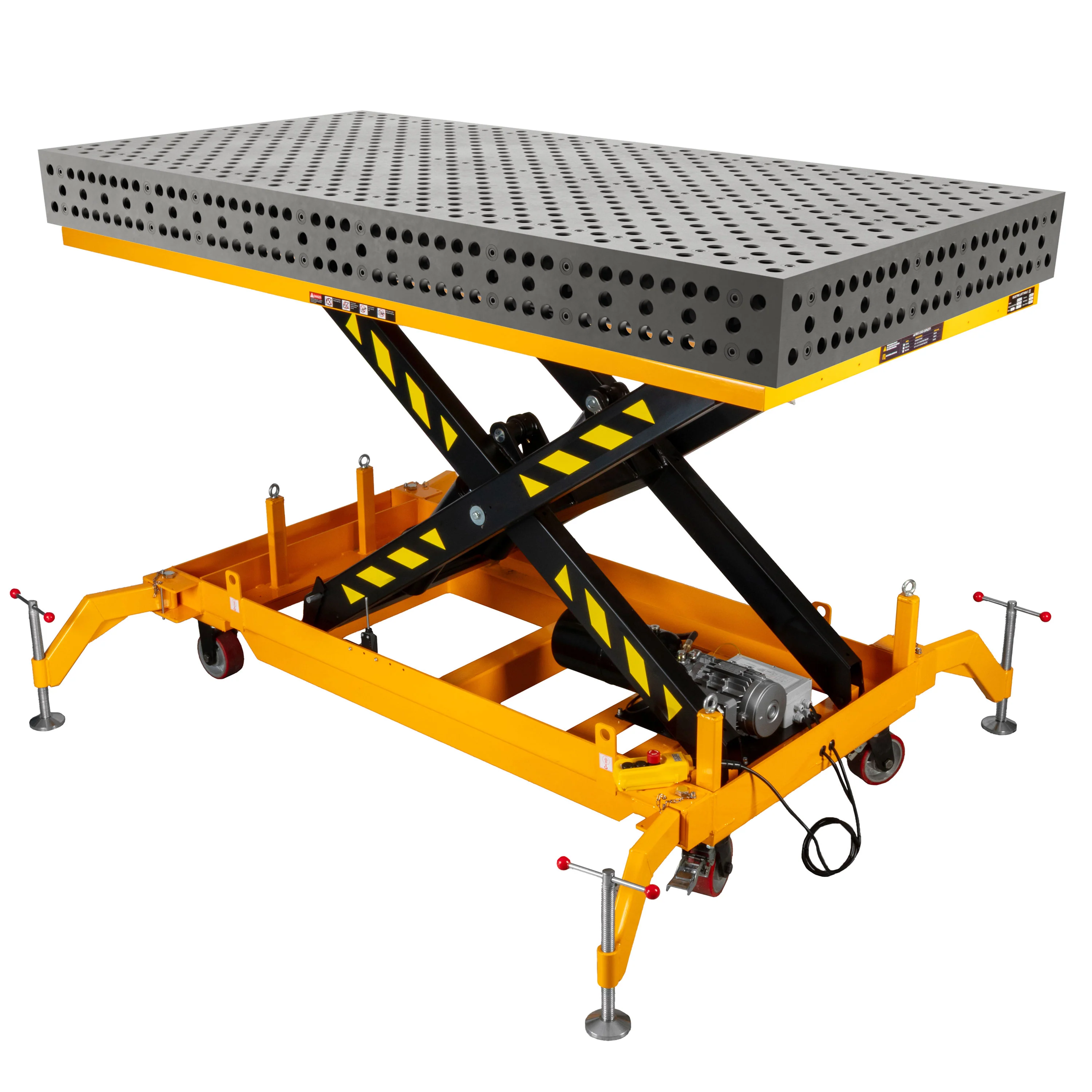 Heavy Duty Electric Hydraulic Scissor Lift, 8,800 lb Capacity - Image 6