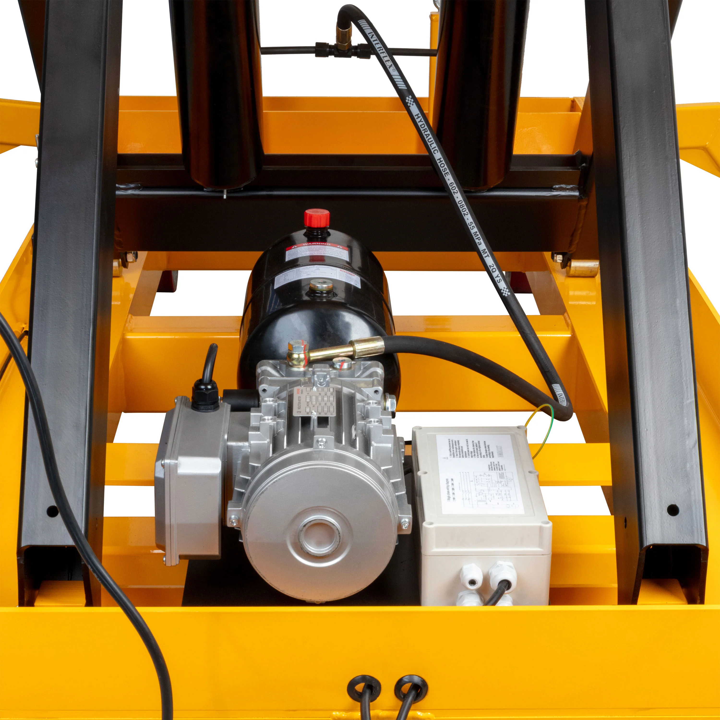 Heavy Duty Electric Hydraulic Scissor Lift, 8,800 lb Capacity - Image 7