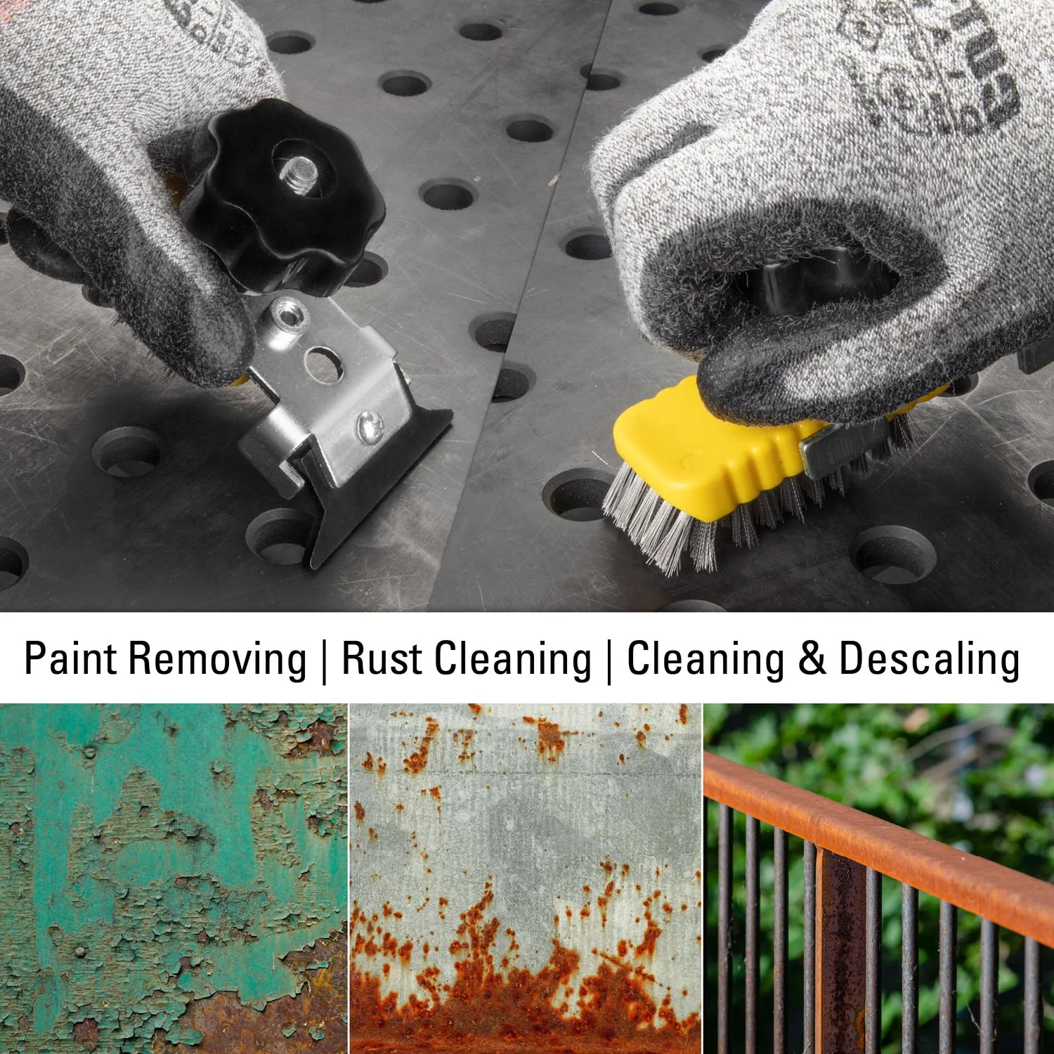 WireBrush Scraper w/Ergonomic Handle - Image 16