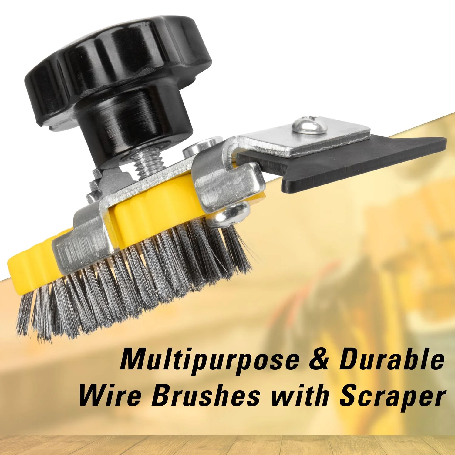 WireBrush Scraper w/Ergonomic Handle - Image 17