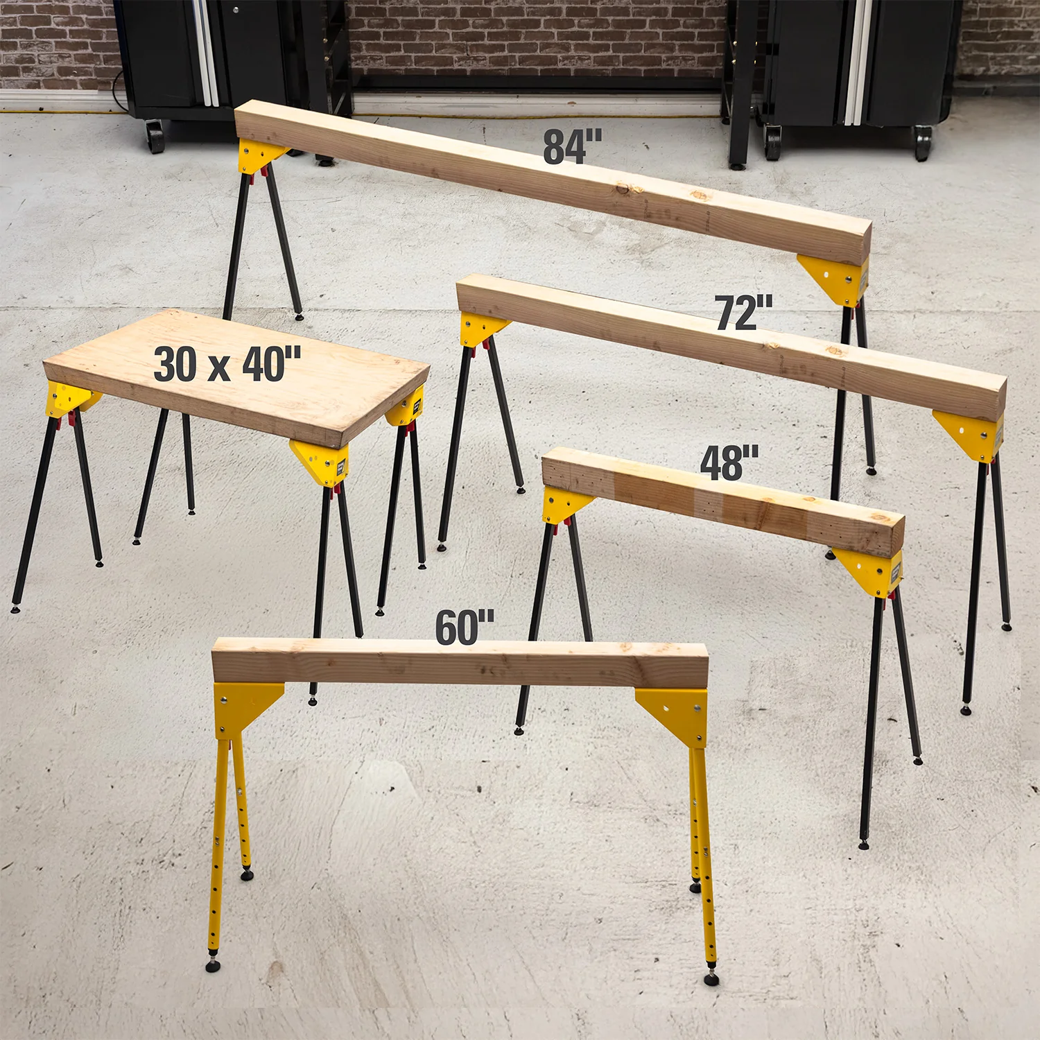 Sawhorse Legs, DIY Sawhorse Kit - Image 12