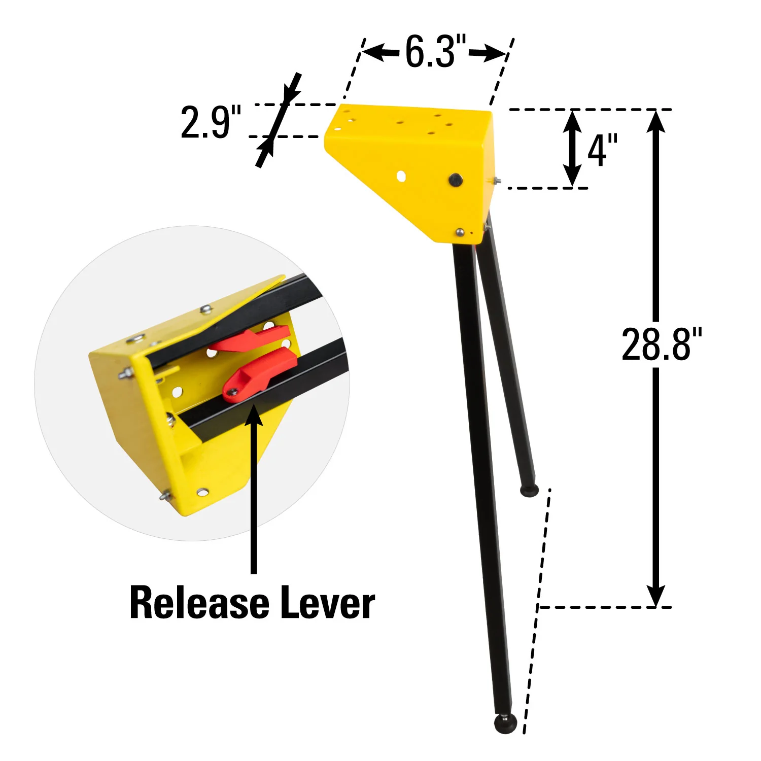 Sawhorse Legs, DIY Sawhorse Kit - Image 3