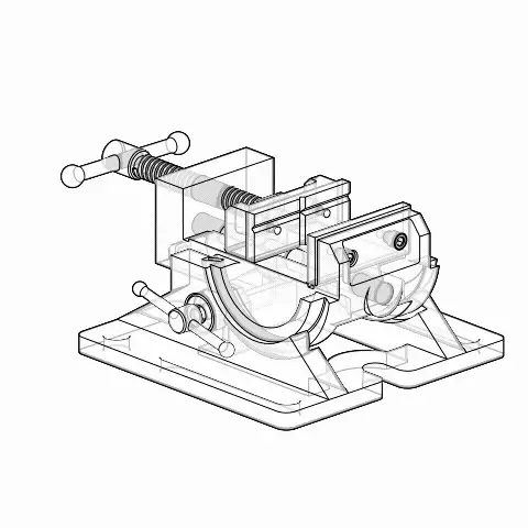 Cradle-Angle Drill Press Vise - Image 10