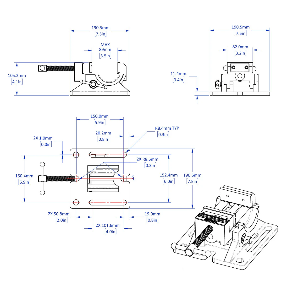 Cradle-Angle Drill Press Vise - Image 5