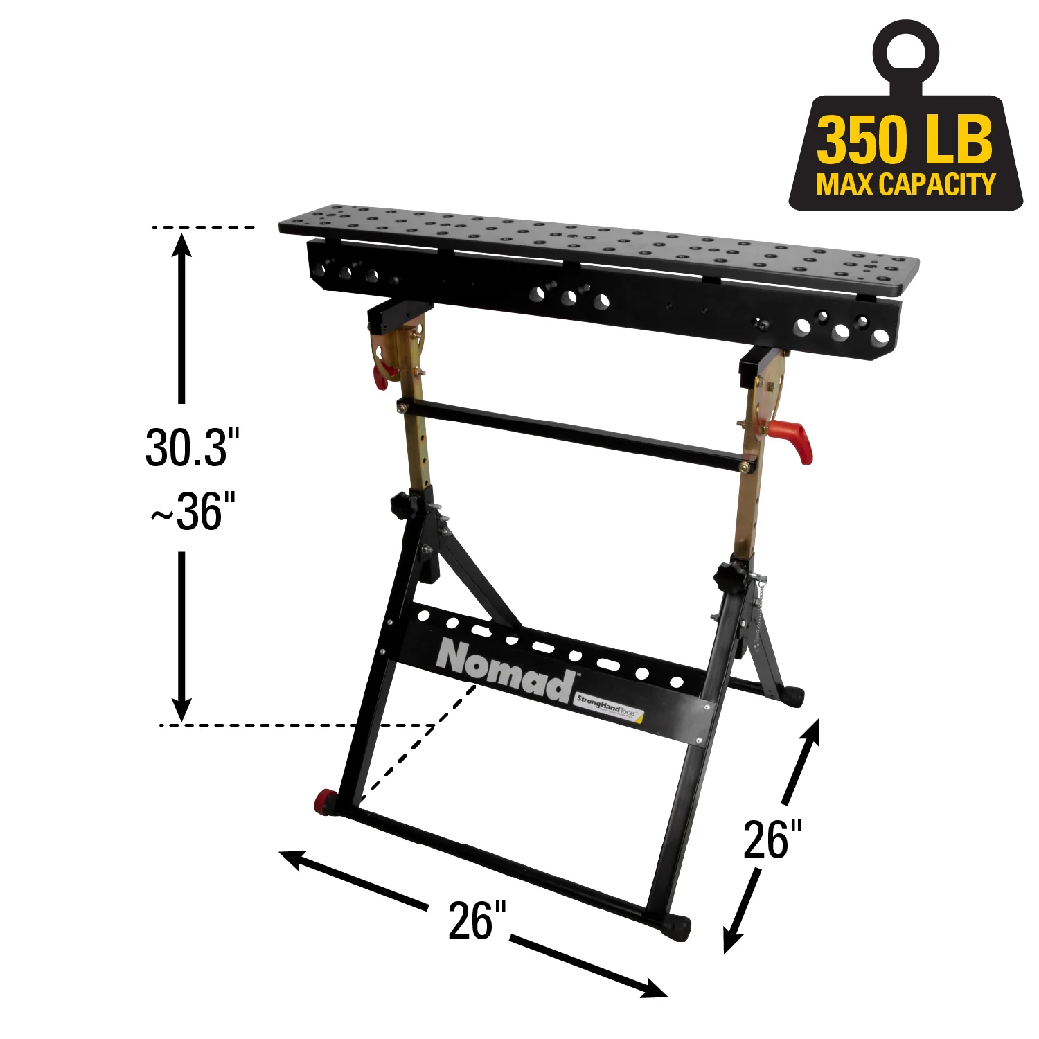 Scout Duo, Sawhorse + Fixture Kit 5/8" System - Image 17