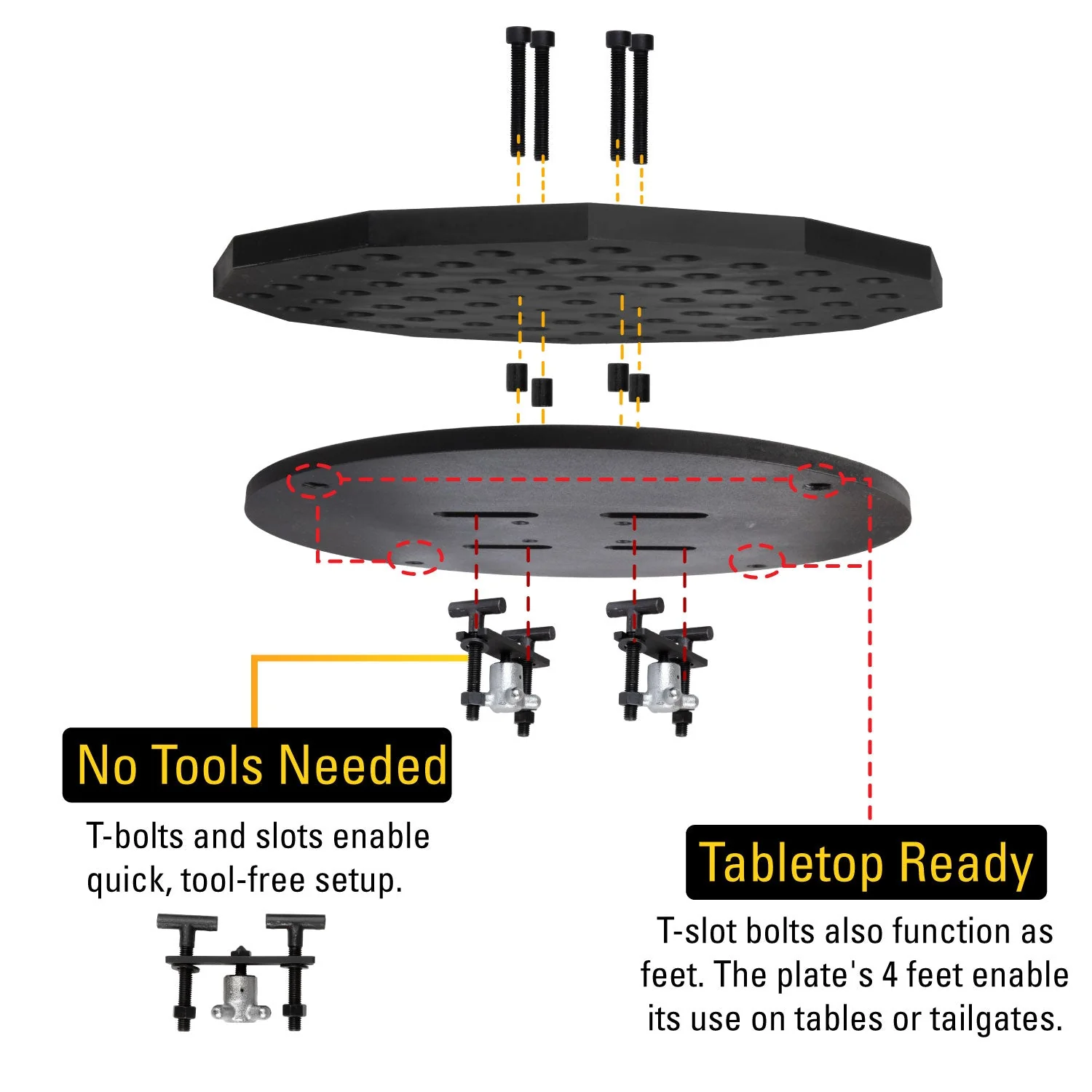 Scout Duo, Sawhorse + Fixture Kit 5/8" System - Image 12