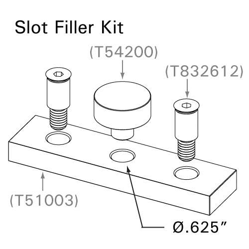 Slot Filler Kit, For MAX Slotted Tables - Image 3